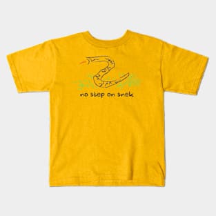 No Step On Snek Kids T-Shirt